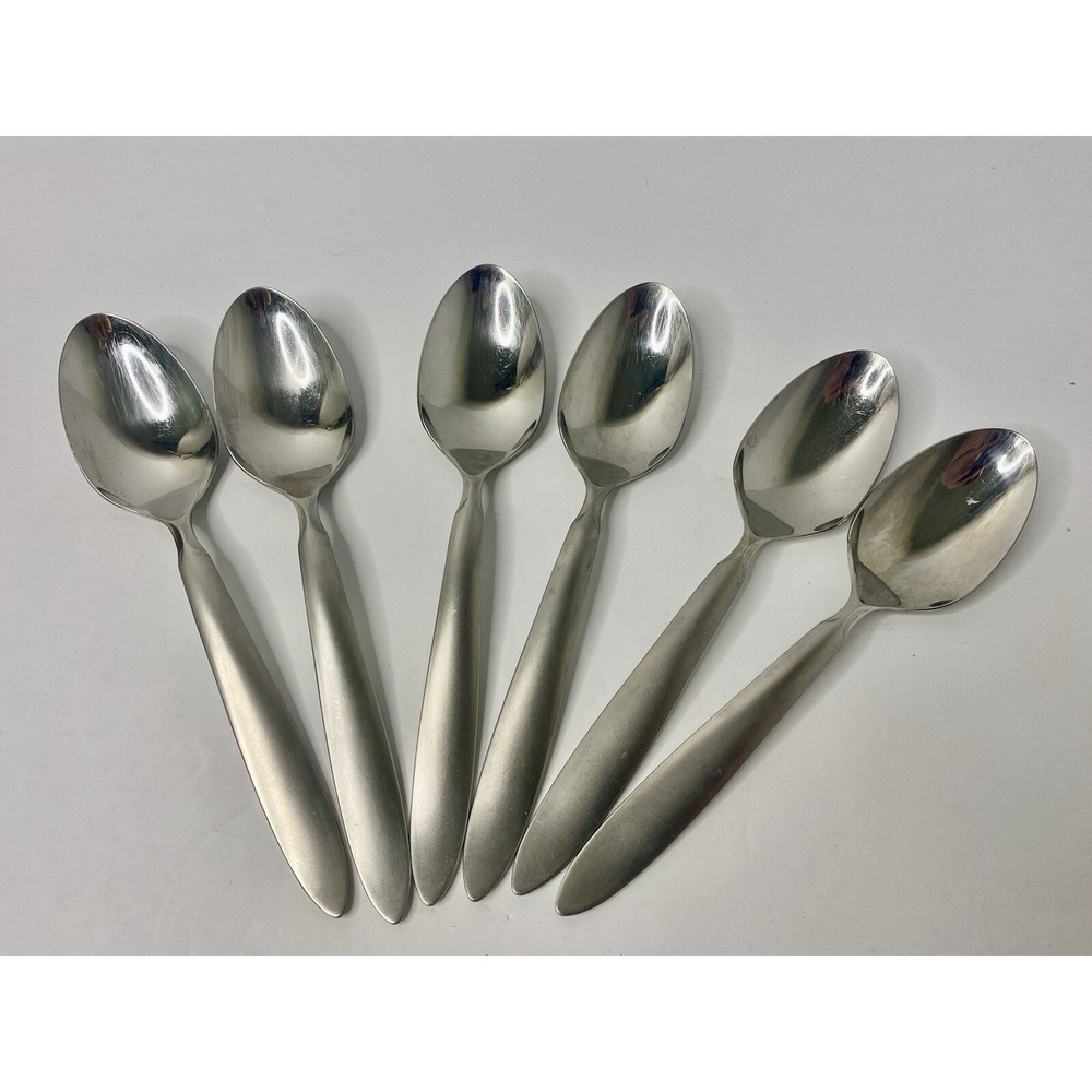 Oneida Usa Emery Frosted Handle Glossy Stainless Place Soup Spoon